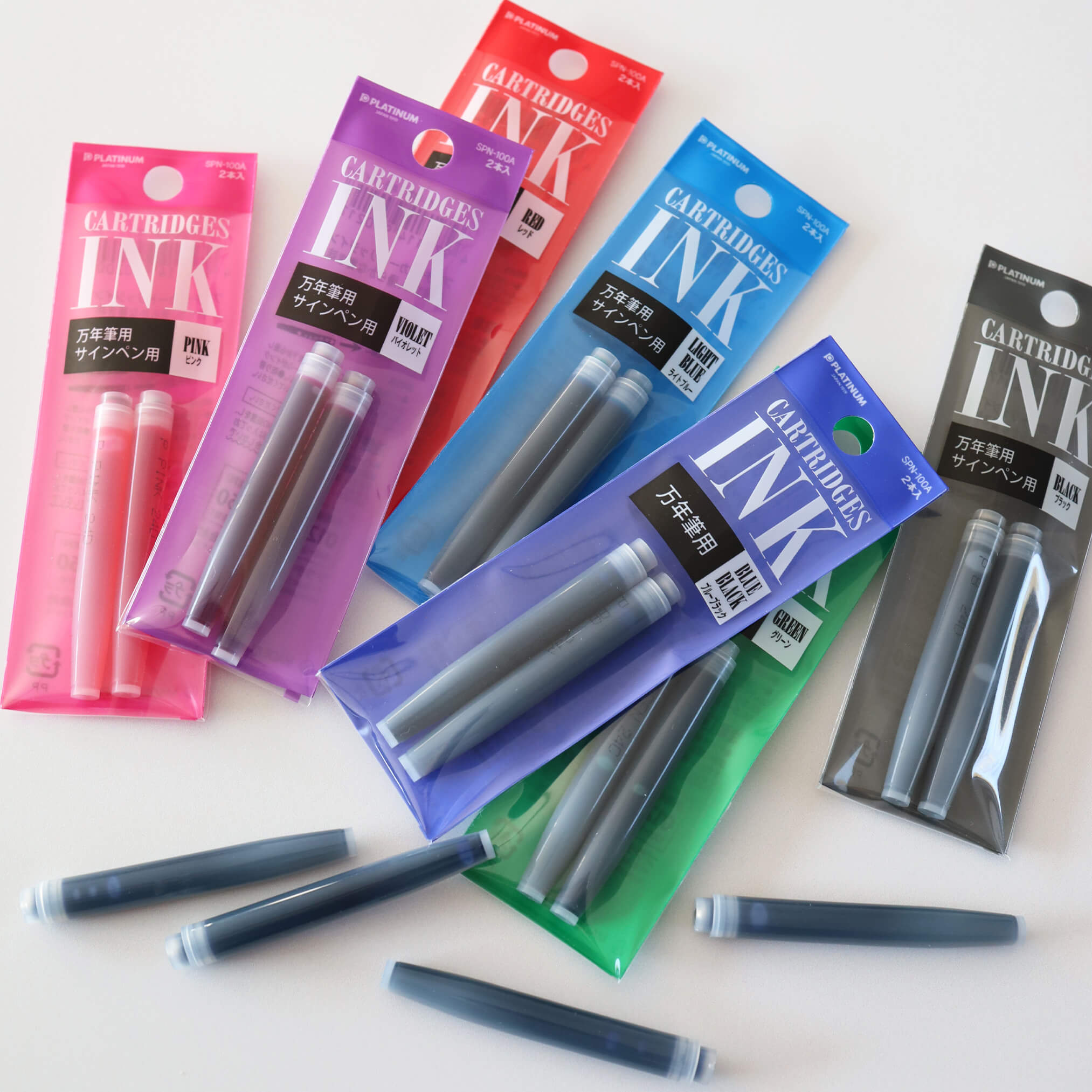 inkoustove bombicky platinum 2ks barvy